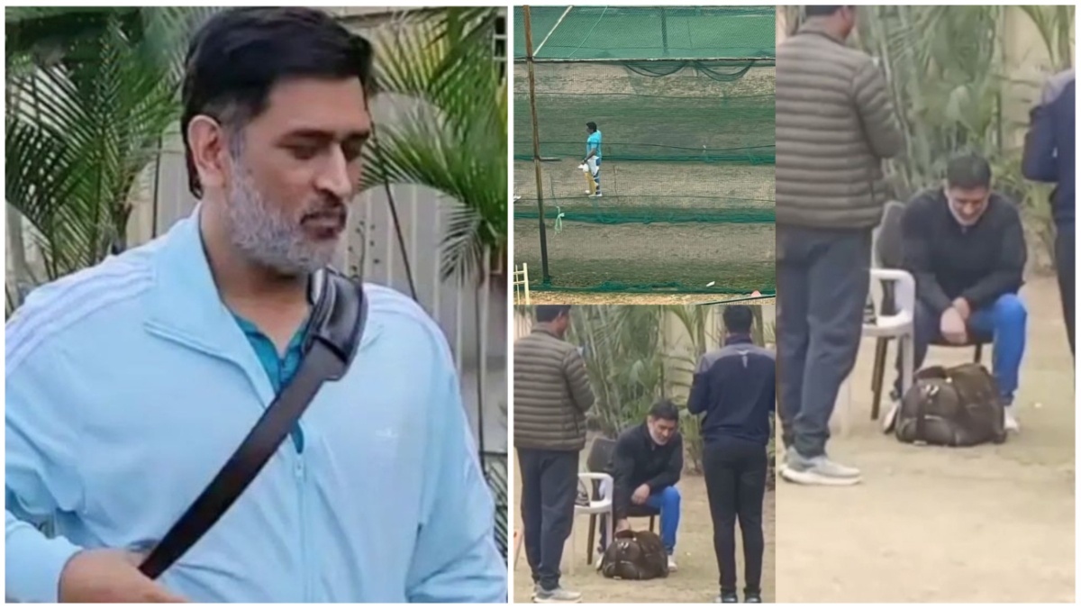 MS Dhoni new beard look viral ahead of IPL 2023, fans becomes emotional MS Dhoni new beard look viral ahead of IPL 2023, fans becomes emotional