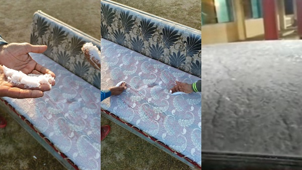 नौगांव में ठंड के सारे रिकॉर्ड ध्वस्त, पारा -1 डिग्री पहुंचा