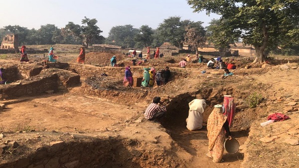 ओरछा में मिली 500 साल पुरानी सरकारी कॉलोनी