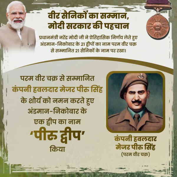 कंपनी हवलदार मेजर थे पीरू सिंह शेखावत कंपनी हवलदार मेजर थे पीरू सिंह शेखावत