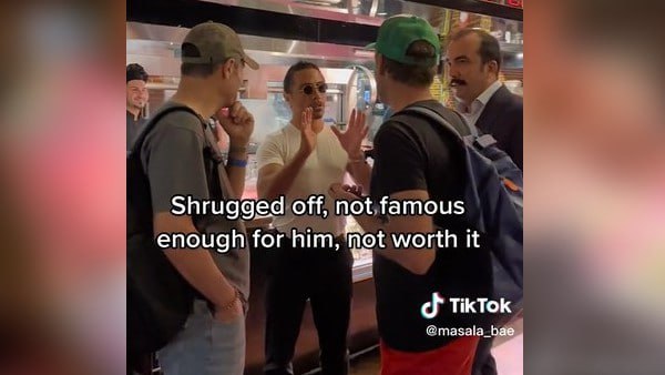 सॉल्ट बे की तारीफ करते नहीं थक रहा था फैन