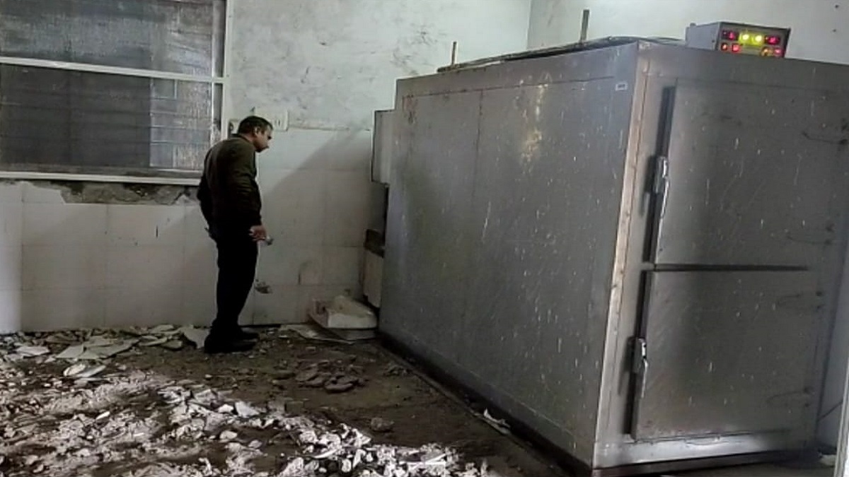 Sagar:चूहों ने बंद कराई मॉर्चुरी