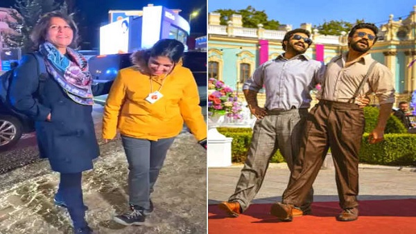 राम चरण की सास ने 'नाटू नाटू' पर किया डांस