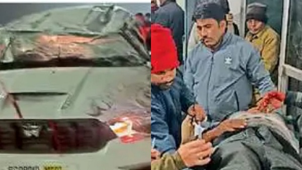ग्वालियर अपर कलेक्टर की कार को कट मारा, पलटी