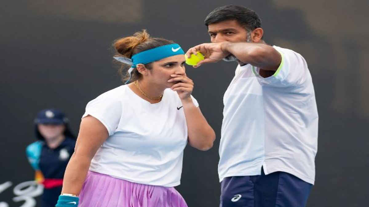 sania Mirza and Rohan bopanna sania Mirza and Rohan bopanna