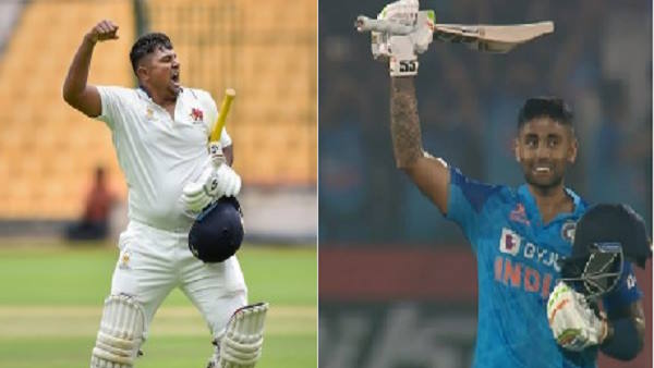 sarfaraz khan and Suryakumar Yadav sarfaraz khan and Suryakumar Yadav