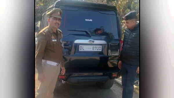 video went viral while stunting with Scorpio in noida police seized the vehicle and filed a case