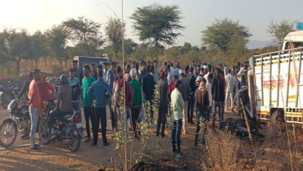 sikar accidwent video 