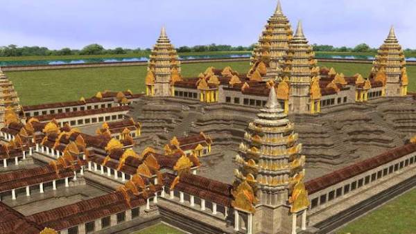 दुनिया के सबसे बड़े मंदिर का निर्माण दुनिया के सबसे बड़े मंदिर का निर्माण