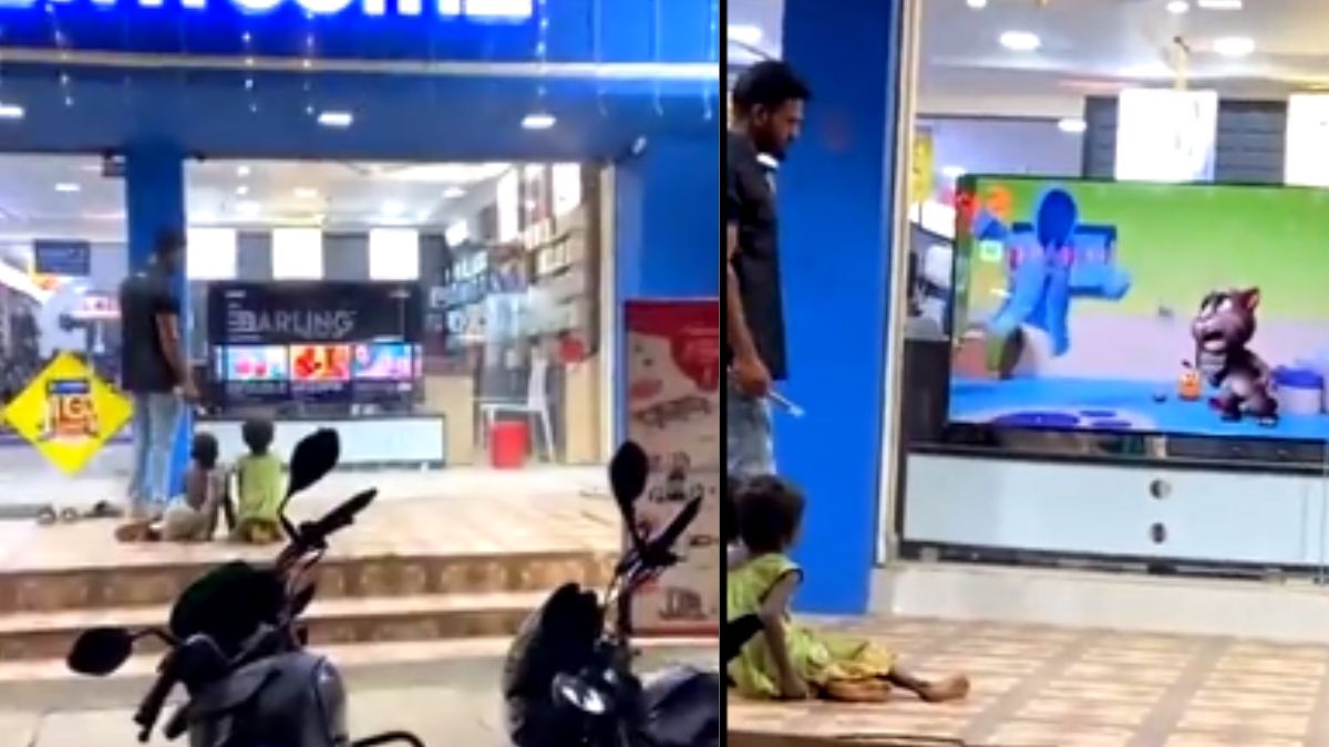 Homeless Kids Watching TV Homeless Kids Watching TV