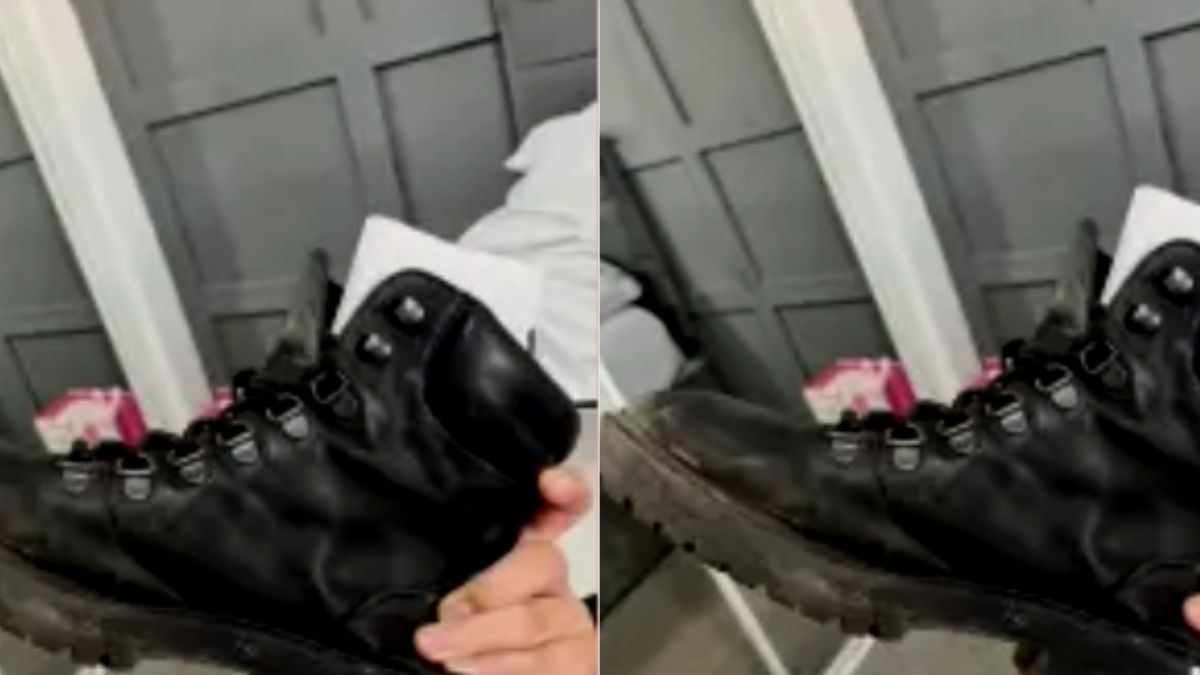 डिलीवर हुए बूट्स तो उड़ गए होश