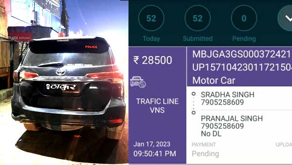 ट्रैफिक पुलिस की जमकर हो रही तारीफ