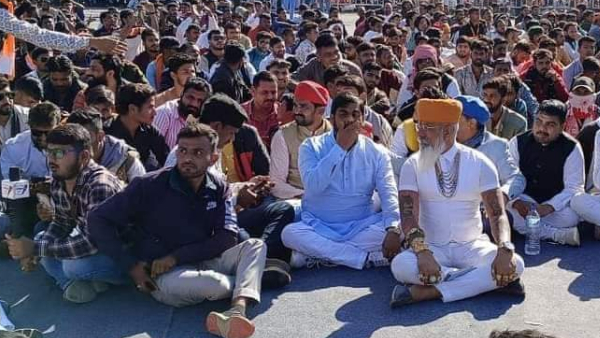 अन्य संगठनों के समर्थन से बढ़ी भीड़