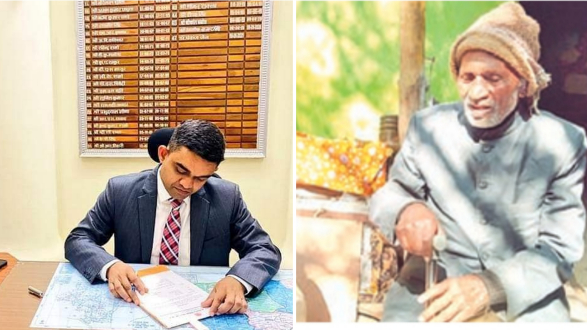 धार कलेक्टर की दिखी दरियादिली, बुजुर्ग को छोड़ने गए घर धार कलेक्टर की दिखी दरियादिली, बुजुर्ग को छोड़ने गए घर