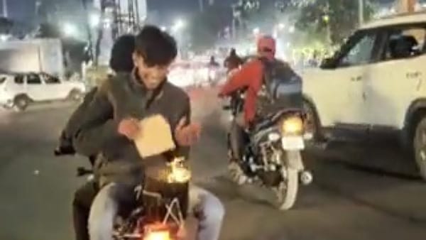 पुलिस ने जब्त की बाइक
