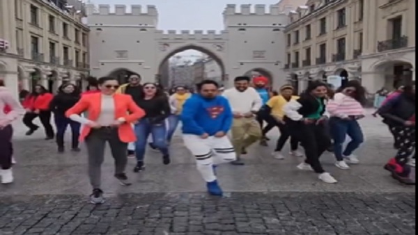 'ठंड में डांस करने के लिए शुक्रिया'