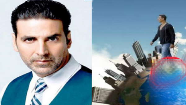 भारत के नक़्शे पर रख दिया मिस्टर खिलाडी ने अपना पैर भारत के नक़्शे पर रख दिया मिस्टर खिलाडी ने अपना पैर