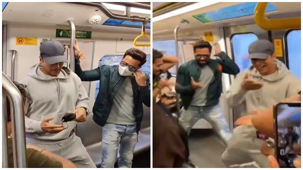 मुंबई मेट्रो पहुंचे इमरान-अक्षय