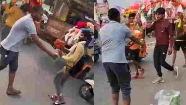 वायरल वीडियो का पुलिस ने लिया संज्ञान