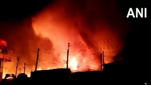 Fire in shop Jorhat Fire in shop Jorhat