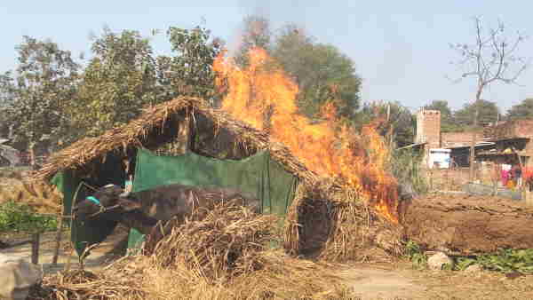 सरकारी जमीन पर अवैध कब्जा