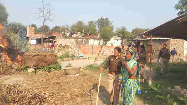 मौके पर पहुंचे एसडीएम