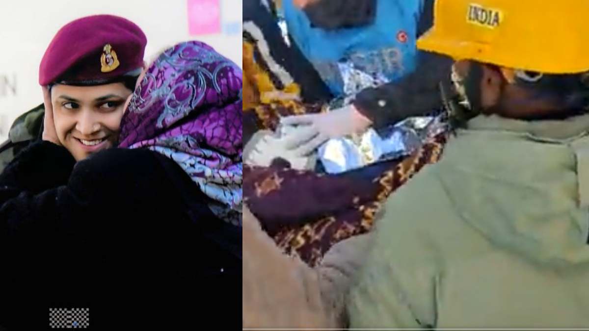 वायुसेना के विमान से गई रेस्क्यू टीम 