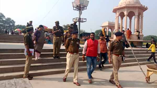 पुलिस कमिश्नर ने मार्कंडेय महादेव मंदिर का किया निरीक्षण पुलिस कमिश्नर ने मार्कंडेय महादेव मंदिर का किया निरीक्षण