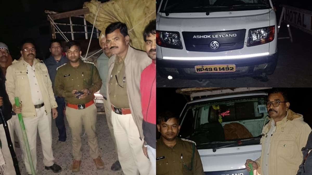 MP: 5 थानों की पुलिस ने 3 घंटे पीछा कर पकड़े सागौन के लट्ठे MP: 5 थानों की पुलिस ने 3 घंटे पीछा कर पकड़े सागौन के लट्ठे