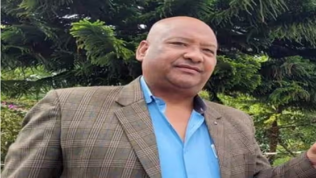meghalaya BJP chief ernest mawrie meghalaya BJP chief ernest mawrie