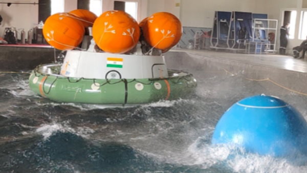 गगनयान की लैंडिग के बाद रिकवरी की जाएगी गगनयान की लैंडिग के बाद रिकवरी की जाएगी