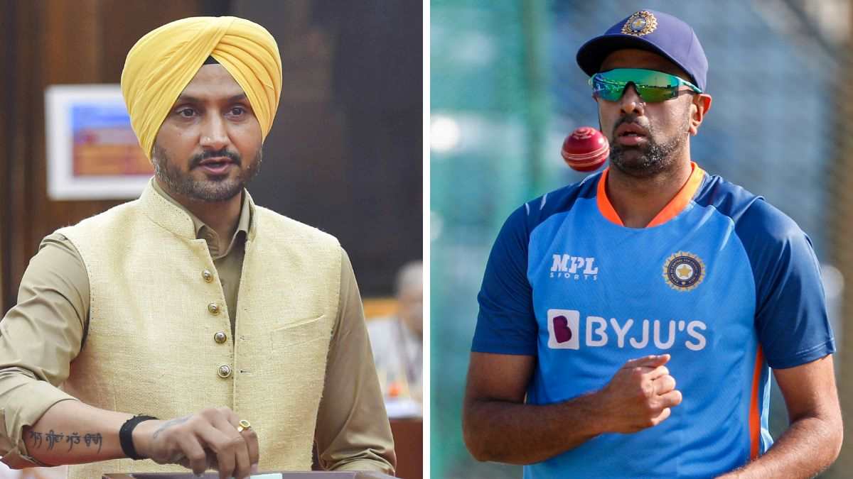 Ashwin and Harbhajan Ashwin and Harbhajan