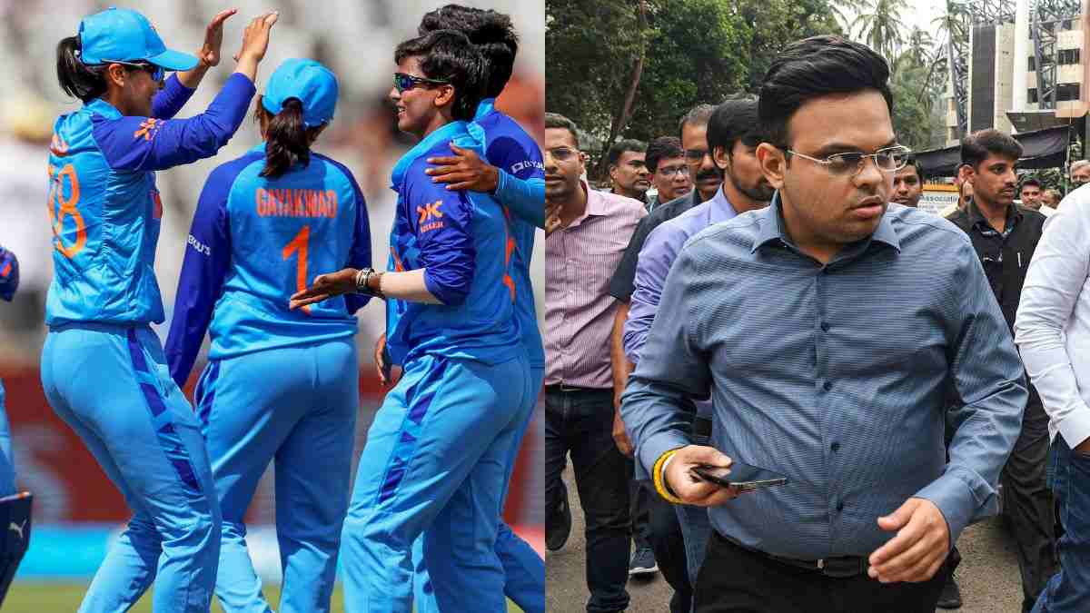 Indian Team and Jay Shah Indian Team and Jay Shah