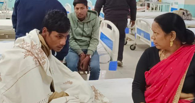 अल्लामा इकबाल कॉलेज का छात्र है मनीष