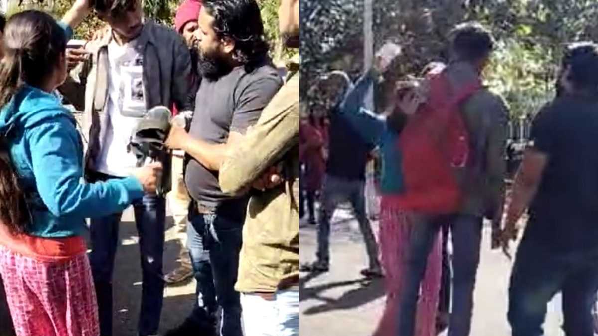 सागर विश्वविद्यालय में मनचले की चप्पलों पिटाई, सिखाया सबक सागर विश्वविद्यालय में मनचले की चप्पलों पिटाई, सिखाया सबक