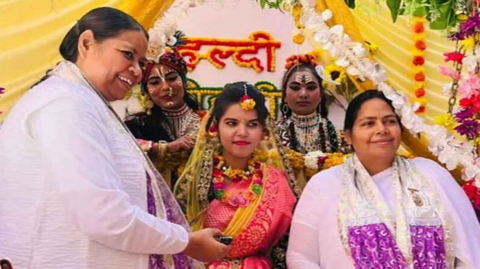 रीति रिवाज से हुई न‍िकिता-शिव की शादी