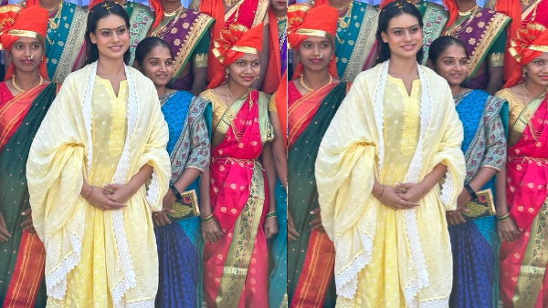 बिल्‍कुल सिंपल लुक में नजर आईं न्‍यासा 