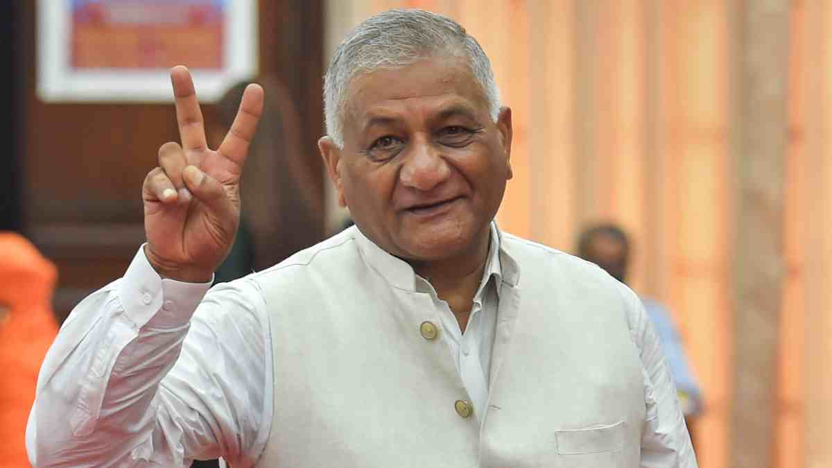 MoS Civil Aviation vk singh