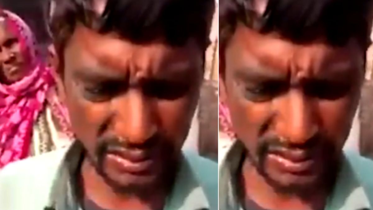 थाने जाने की जिद करने लगा शख्स