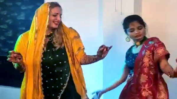 Desi bridegroom foreign bride UP Basti boy married with Russian girl