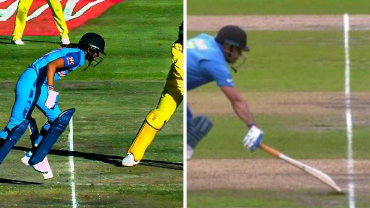 Dhoni and Harmanpreet Dhoni and Harmanpreet