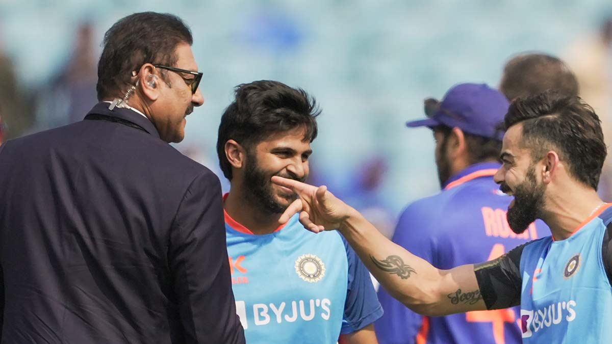 Shardul Thakur lie to Ravi Shastri Shardul Thakur lie to Ravi Shastri