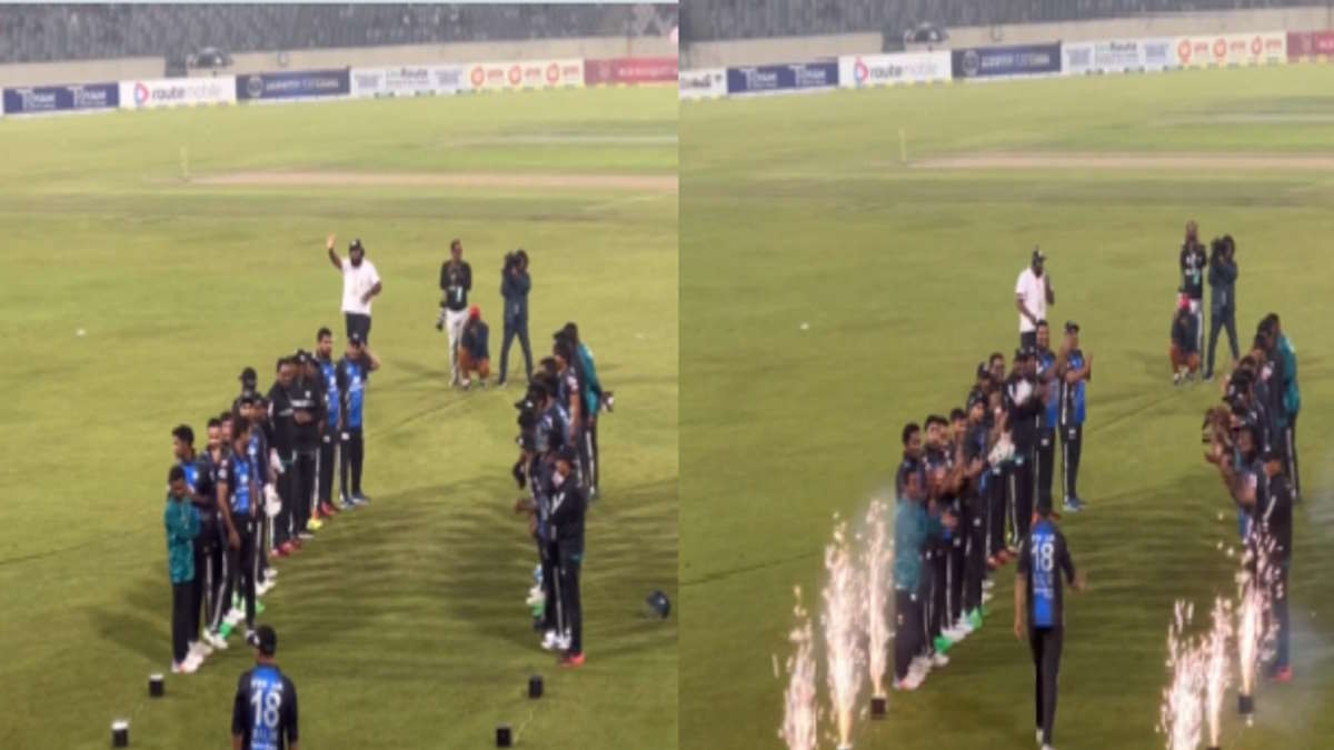 Shoaib Malik guard of honour Shoaib Malik guard of honour