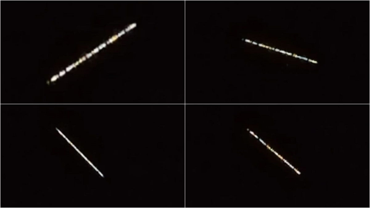 आसमान में दिखी रहस्यमयी रोशनी, लोगों ने समझा एलियन आ गए! आसमान में दिखी रहस्यमयी रोशनी, लोगों ने समझा एलियन आ गए!