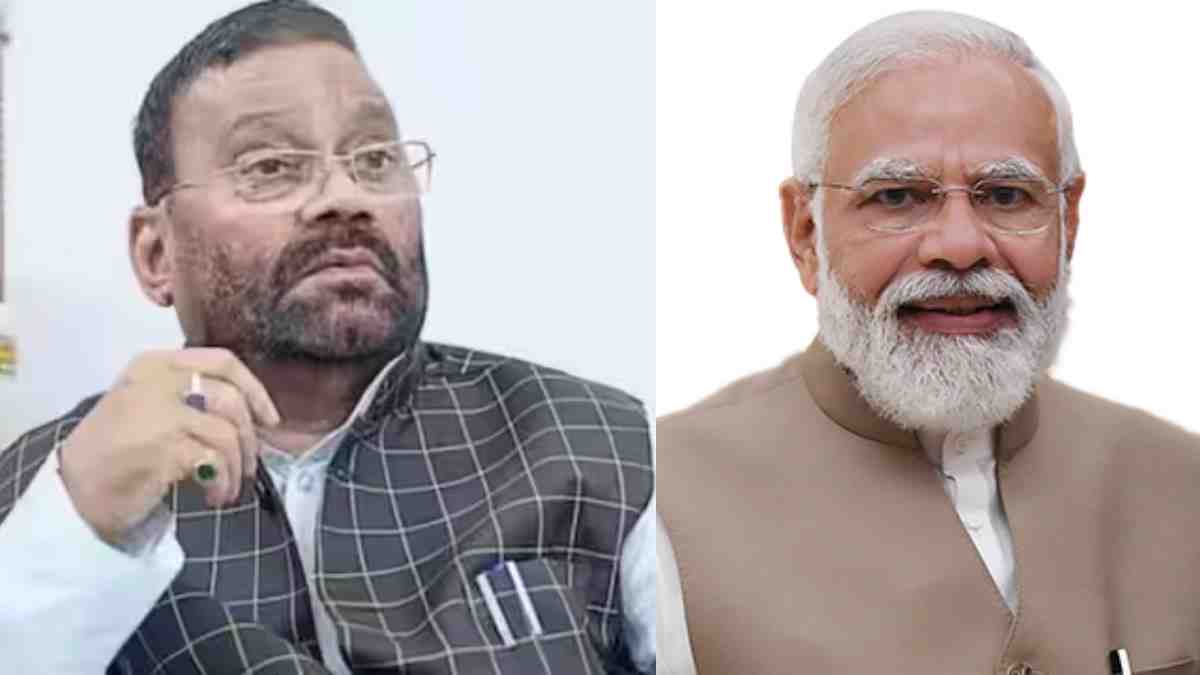 Swami Prasad Maurya asks PM Modi Swami Prasad Maurya asks PM Modi
