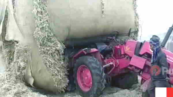 Meerut Truck rammed into tractor while blowing up buggy 4 including horse died on the spot