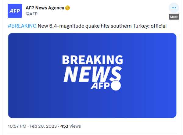 earthquake turkey