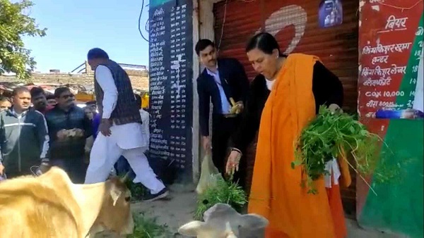ओरछा से उमा भारती ने शुरू किया मधुशाला में गोशाला अभियान