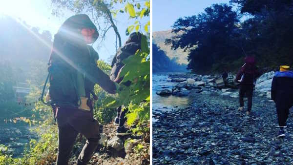 फोटोज में नहीं दिखा वामिका का चेहरा