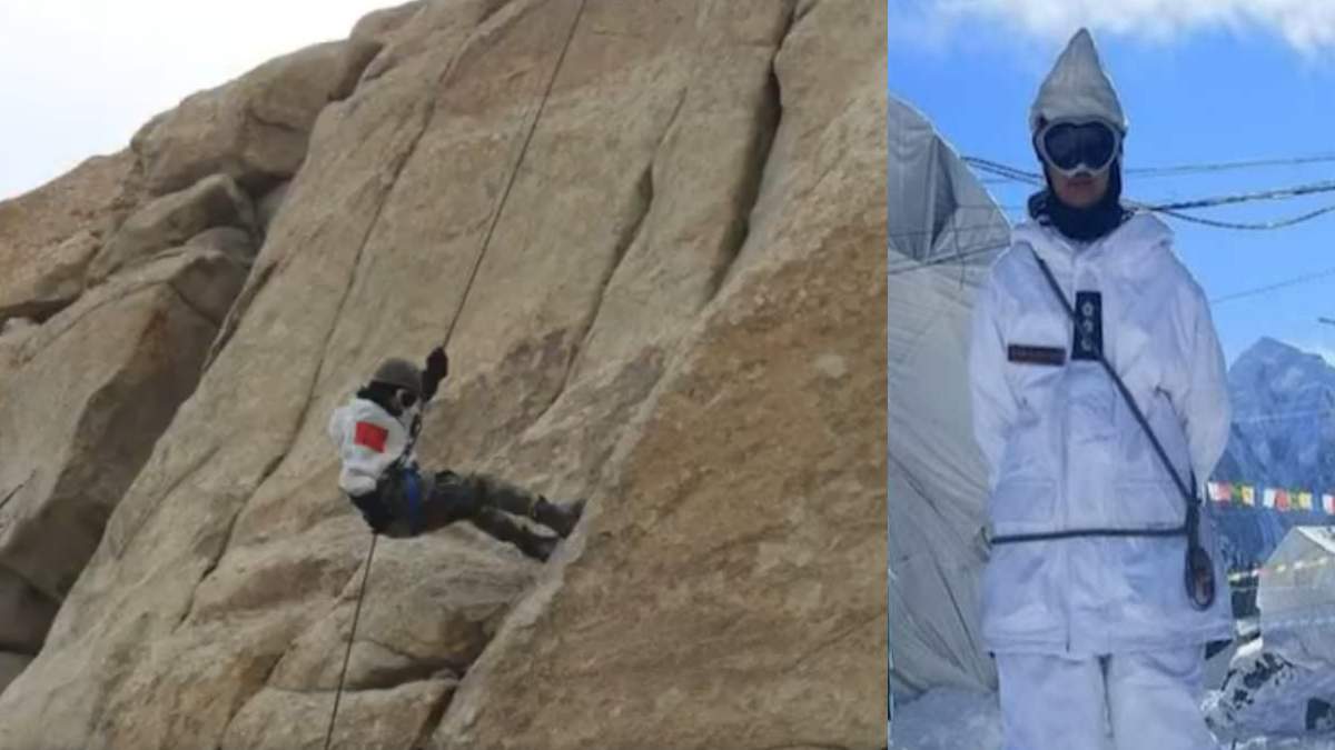 माइनस 40 डिग्री में पहली महिला अधिकारी!